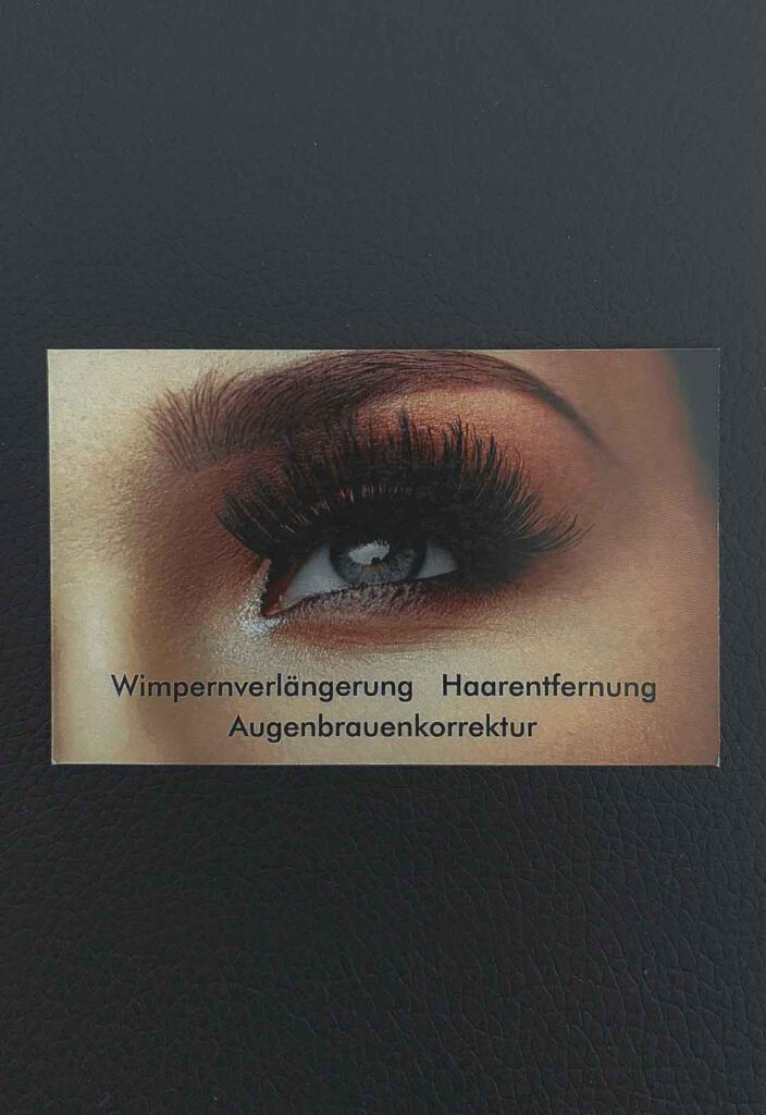 Lashes by Cigdem Businesscards