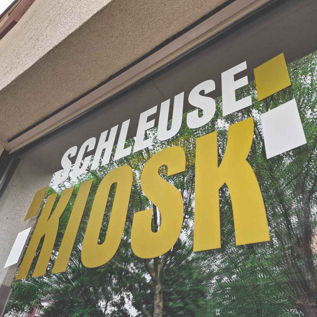Schleuse Kiosk Oberhausen Logogestaltung