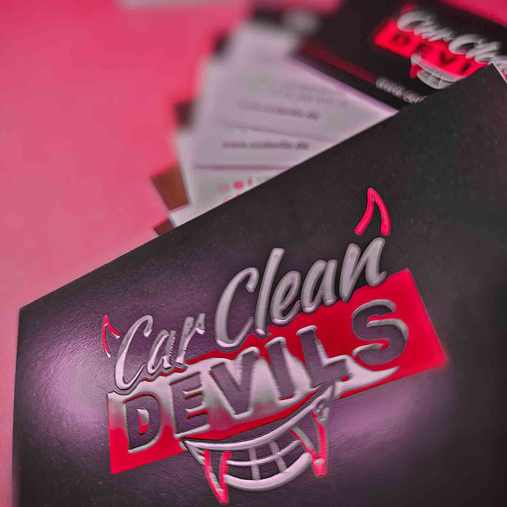 Car Clean Devils Visitenkarten