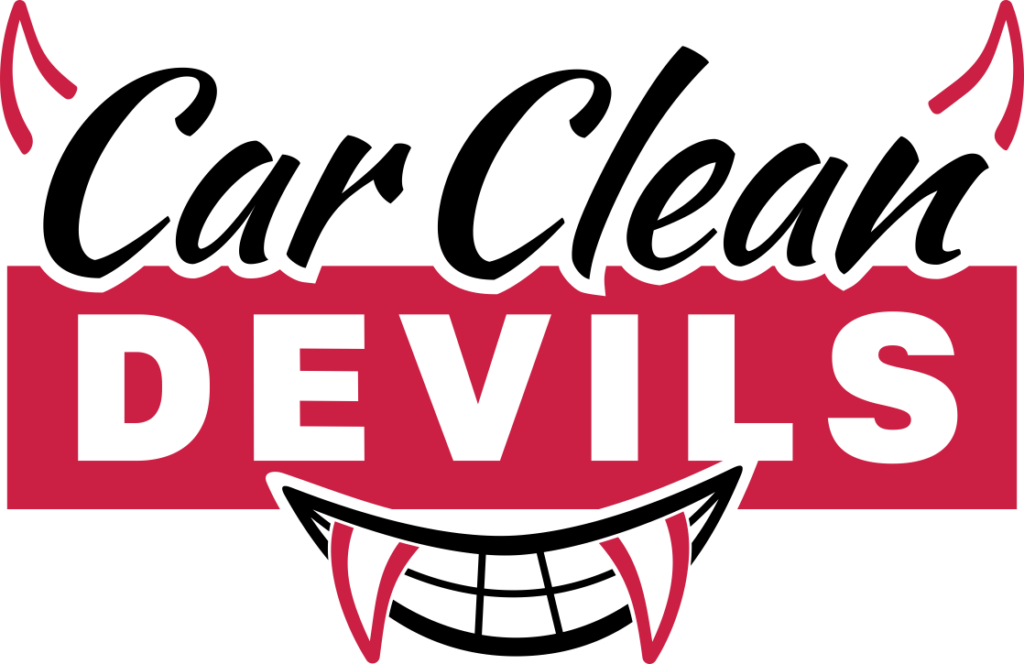Car Clean Devils Logo Gestaltung