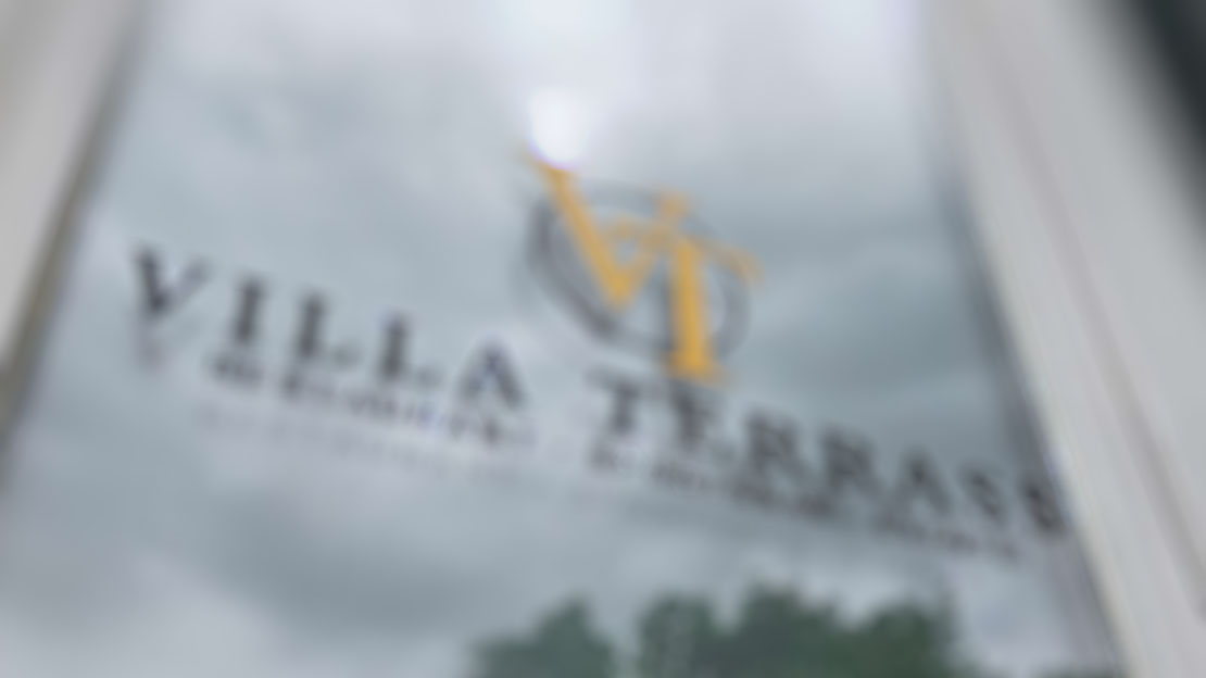 Villa Terrass Werbung