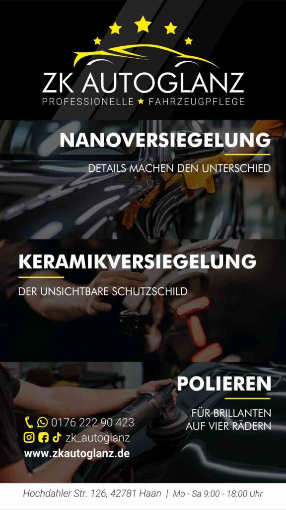 ZK Autoglanz Socialmediaposts