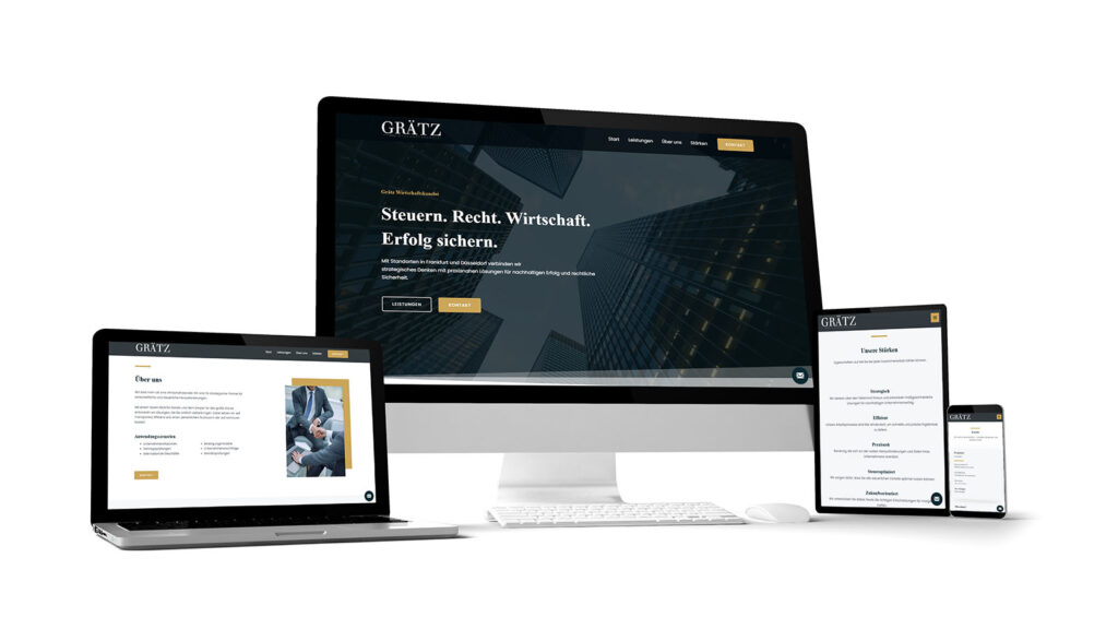 Anwaltskanzlei Website