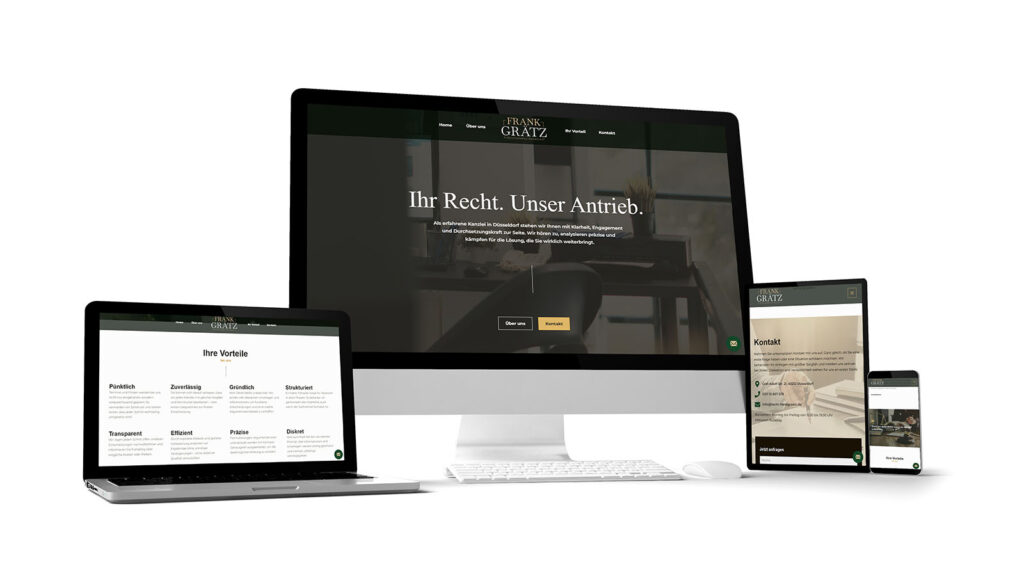 Kanzlei Website